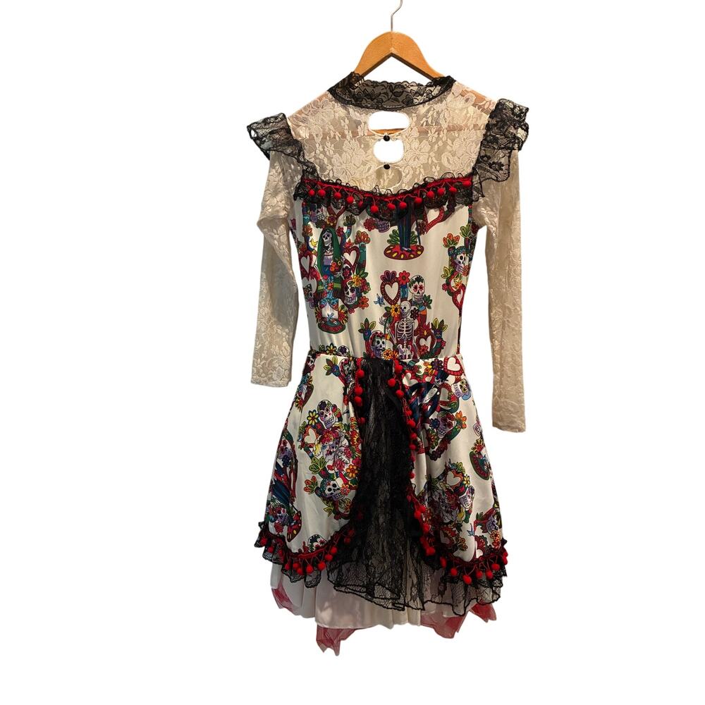 Spirit Halloween La Novia Catrina Day of the Dead Dress Costume